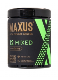 Презервативы MAXUS Mixed - 12 шт. - Maxus - купить с доставкой в Казани