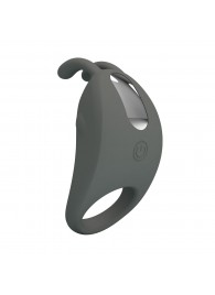 Серое эрекционное кольцо с вибрацией Master Ring - Baile - в Казани купить с доставкой