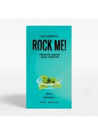 Жидкий вибратор Nuei Rock Me! с ароматом мяты - 20 мл. - Nuei cosmetics - купить с доставкой в Казани