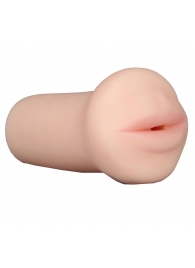 Нежный мастурбатор-ротик REALSTUFF 5INCH MASTURBATOR BJ - Dream Toys - в Казани купить с доставкой