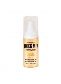 Жидкий вибратор Nuei Rock Me! с ароматом печенья и сливок - 20 мл. - Nuei cosmetics - купить с доставкой в Казани