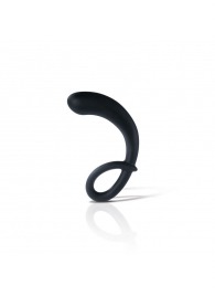 Черный массажер простаты Curving Curt - 13 см. - MyStim - купить с доставкой в Казани
