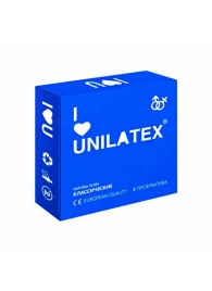 Классические презервативы Unilatex Natural Plain - 3 шт. - Unilatex - купить с доставкой в Казани