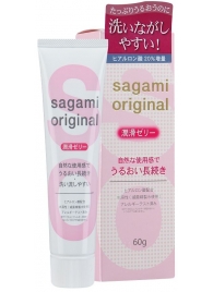 Гель-смазка на водной основе Sagami Original - 60 гр. - Sagami - купить с доставкой в Казани