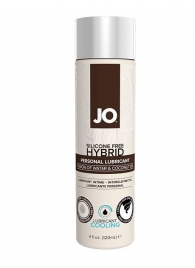 Водно-масляный лубрикант с охлаждающим эффектом JO Silicon free Hybrid Lubricant COOLING - 120 мл. - System JO - купить с доставкой в Казани