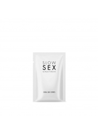 Полоски для орального секса Slow Sex Oral Sex Strips - 7 шт. - Bijoux Indiscrets - купить с доставкой в Казани