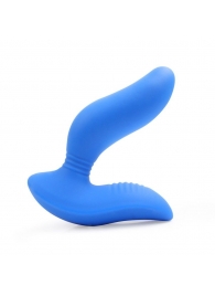 Синий вибромассажер простаты 3,5’’ Curve P-spot Massager - 12 см. - Erokay - в Казани купить с доставкой