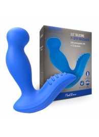 Синий вибромассажер простаты 3,5’’ P-spot Massager - 12,5 см. - Erokay - в Казани купить с доставкой