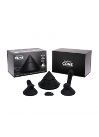 Конусный вибромассажер Cowgirl Cone с 2 насадками - CowGirl - купить с доставкой в Казани