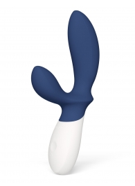 Синий вибромассажер простаты Lelo Loki Wave 2 - 19,6 см. - Lelo - в Казани купить с доставкой