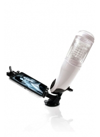 Перезаряжаемый мастурбатор-вагина с держателем для мобильных устройств Extreme Toyz Me - Pipedream - в Казани купить с доставкой