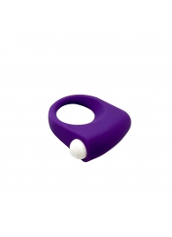 Фиолетовое эрекционное кольцо Puggle Vibrating Ring with Bullet - Adrien Lastic - в Казани купить с доставкой