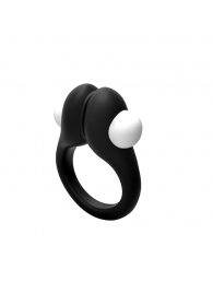 Черное эрекционное кольцо Zippy Vibrating Ring With Bullet - Adrien Lastic - в Казани купить с доставкой