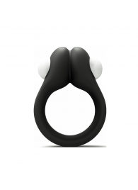Черное эрекционное кольцо Zippy Vibrating Ring With Bullet - Adrien Lastic - в Казани купить с доставкой