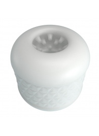 Белый сквозной мастурбатор Crystle - Baile - в Казани купить с доставкой