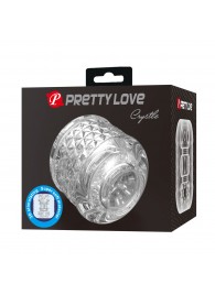Прозрачный сквозной мастурбатор Crystle - Baile - в Казани купить с доставкой