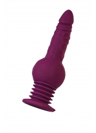 Фиолетовая мини-машина для секса Striker с пультом ДУ - 23,5 см. - ToyFa - купить с доставкой в Казани