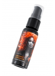 Гель с эффектом вибрации Volcano Of Passion со вкусом персика и маракуйи - 25 мл. - Erotist Lubricants - купить с доставкой в Казани