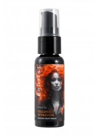 Гель с эффектом вибрации Volcano Of Passion со вкусом персика и маракуйи - 25 мл. - Erotist Lubricants - купить с доставкой в Казани