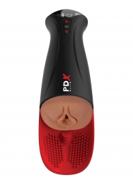 Мастурбатор-вагина в колбе с вибрацией Fuck-O-Matic Pro XL - Pipedream - в Казани купить с доставкой