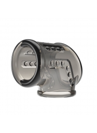 Дымчатая насадка на пенис и мошонку - Baile - в Казани купить с доставкой