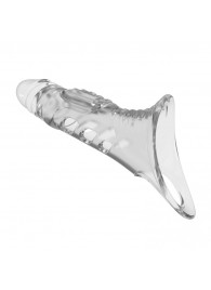 Прозрачная насадка на пенис - 22 см. - Baile - в Казани купить с доставкой