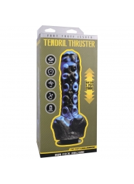 Черно-синяя мини-машина на присоске Tendril Thruster - 21,6 см. - Doc Johnson - купить с доставкой в Казани