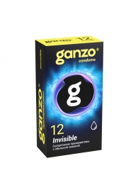 Супертонкие презервативы Ganzo Invisible - 12 шт. - Ganzo - купить с доставкой в Казани