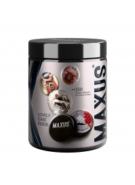 Черные утолщенные презервативы MAXUS Extra Strong с железным кейсом - 15 шт. - Maxus - купить с доставкой в Казани