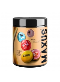 Точечные презервативы MAXUS 2000 Amazing Dots с железным кейсом - 15 шт. - Maxus - купить с доставкой в Казани