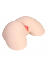 Мастурбатор-полуторс с двойным слоем материала Jenny Onahole Real Hips - KOKOS - в Казани купить с доставкой