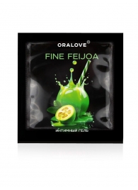 Саше съедобной оральной смазки OraLove с ароматом фейхоа - 3 гр. - Биоритм - купить с доставкой в Казани