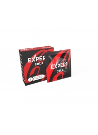 Презервативы с ароматом колы Expert Cola - 3 шт. - Expert - купить с доставкой в Казани