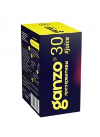 Ароматизированные презервативы Ganzo Juice - 30 шт. - Ganzo - купить с доставкой в Казани