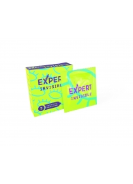 Ультратонкие презервативы Expert Invisible - 3 шт. - Expert - купить с доставкой в Казани