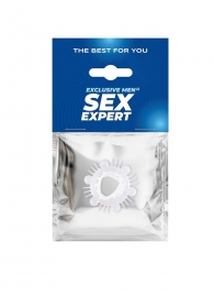 Стимулирующая насадка на пенис с несколькими видами рельефа - Sex Expert - в Казани купить с доставкой