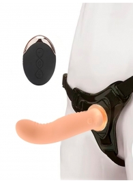 Женский вибрострапон со съемной насадкой и пультом ДУ - Erokay - купить с доставкой в Казани