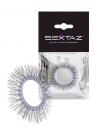 Круглое эрекционное кольцо с «ресничками» - Sextaz - в Казани купить с доставкой