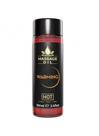 Массажное масло с согревающим эффектом Massage Oil Warming - 100 мл. - HOT - купить с доставкой в Казани