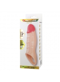Телесная удлиняющая насадка на пенис Darnel - Baile - в Казани купить с доставкой