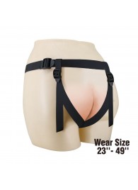 Черные трусики харнесс с платформой Caludio I - Baile - купить с доставкой в Казани