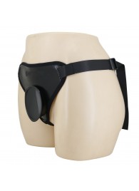 Черные трусики харнесс с платформой Caludio I - Baile - купить с доставкой в Казани