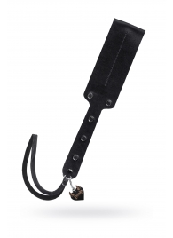 Черный кожаный пэддл - 32 см. - Pecado - купить с доставкой в Казани