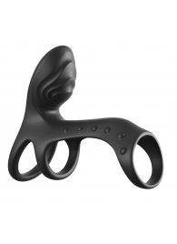 Черная насадка на пенис Ultimate Couples Cage Pro - Pipedream - в Казани купить с доставкой