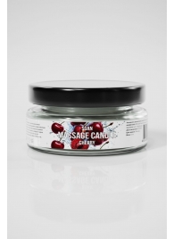 Массажная свеча «Спелая вишня» - 50 мл. - SGAN - купить с доставкой в Казани