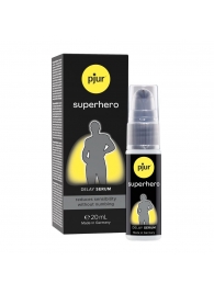 Пролонгатор-сыворотка pjur Superhero Delay Serum - 20 мл. - Pjur - купить с доставкой в Казани