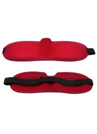 Красная глухая маска на резинке - Sitabella - купить с доставкой в Казани