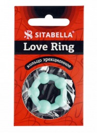 Цветное эрекционное кольцо с 5 бусинами Love Ring - Sitabella - в Казани купить с доставкой