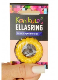 Цветное рельефное эрекционное кольцо Ellasring - Sitabella - в Казани купить с доставкой