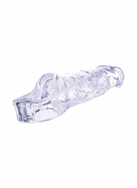 Прозрачная насадка-удлинитель Length Enhancer с подхватом - 16 см. - NMC - в Казани купить с доставкой